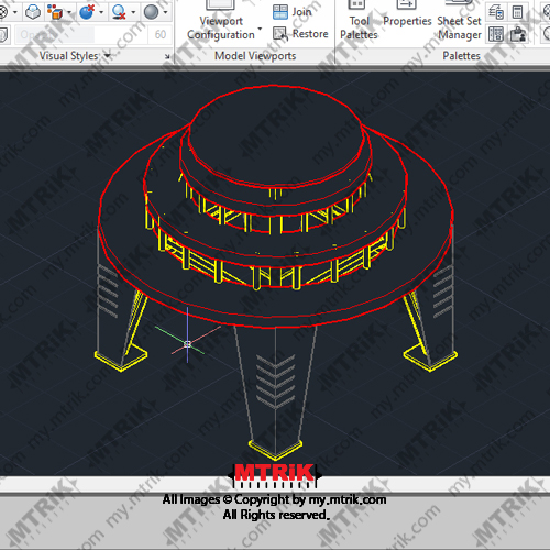 سه بعدی طراحی آلاچیق کد 44651