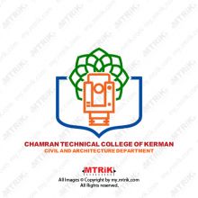 لوگوی بخش عمران و معماری دانشکده فنی شهید چمران کرمان