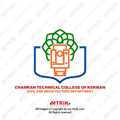 لوگوی بخش عمران و معماری دانشکده فنی شهید چمران کرمان