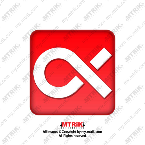 لوگوی و فاو‍ آیکون فروشگاه اینترنتی آلفا