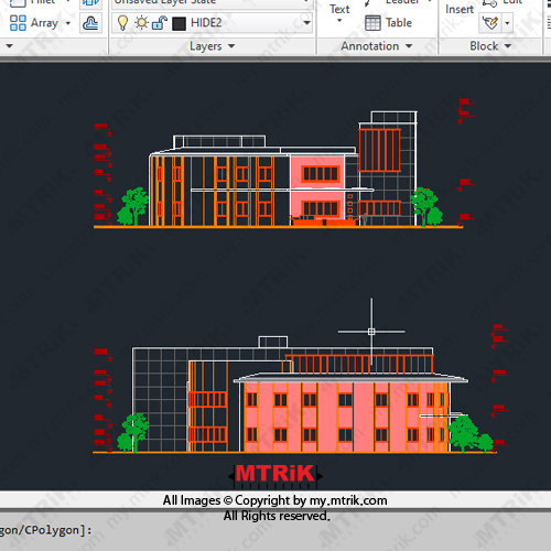 طراحی ساختمان آموزشی کد 44307