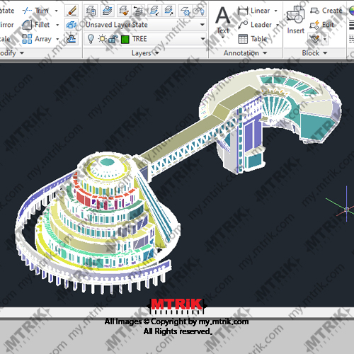 پروژه دانشجویی طراحی هتل کد 44505