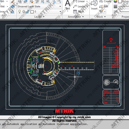 پروژه دانشجویی طراحی هتل کد 44505