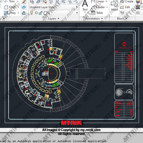 پروژه دانشجویی طراحی هتل کد 44505