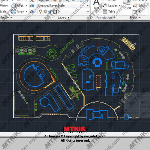 پروژه طراحی سفارتخانه کد 44592