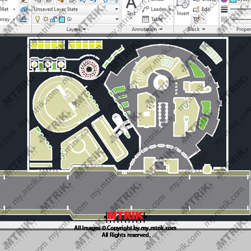 پروژه طراحی سفارتخانه کد 44592