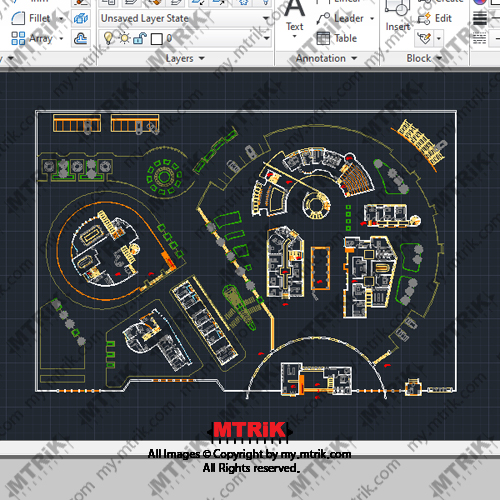 پروژه طراحی سفارتخانه کد 44592