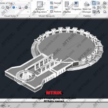 کانسپت مجموعه فرهنگی کد 44626