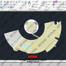 طراحی ساختمان فرهنگی کد 44666