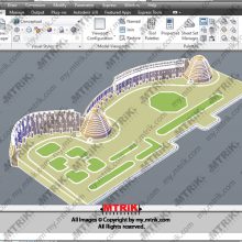 پلان و سه بعدی یخدان های سیرجان کد 44688