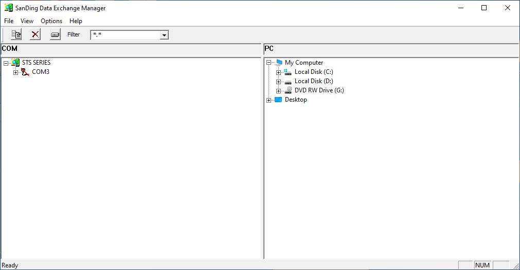 نرم افزار تخلیه توتال استیشن سندینگ ورژن V080624