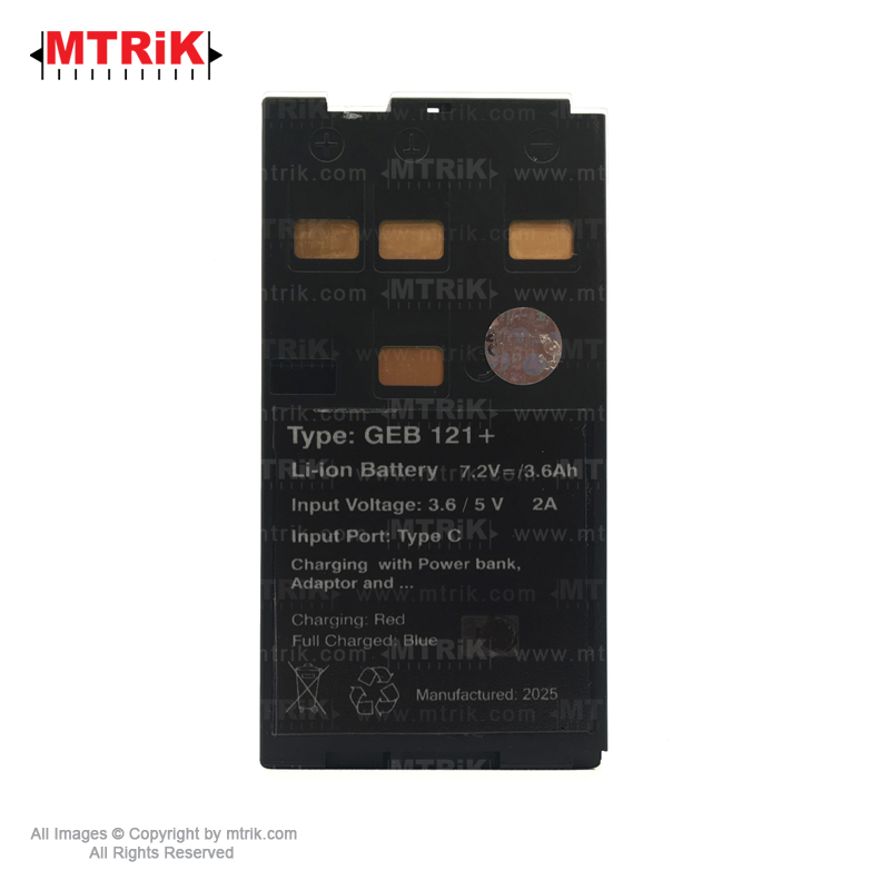 باتری توتال استیشن لایکا مدل GEB121 PLUS تایپ C