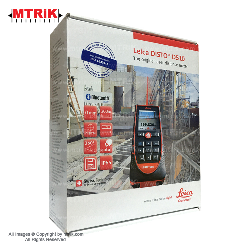 متر لیزری لایکا d510