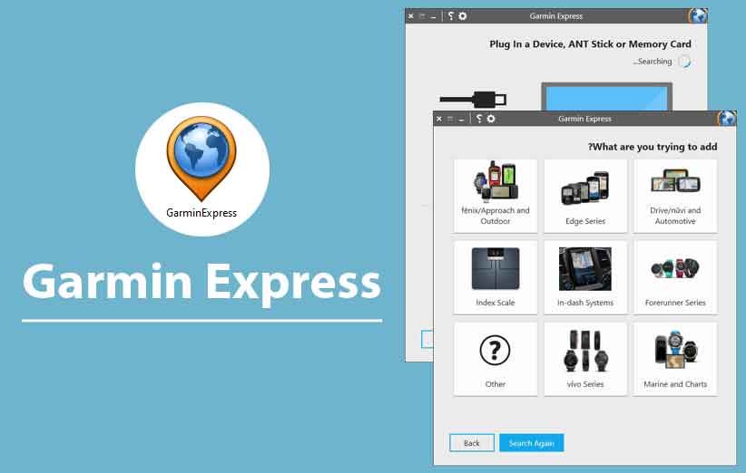 دانلود نرم افزار Garmin Express