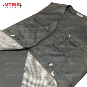 جلیقه خبرنگاری خاکستری مدل CE-VEST